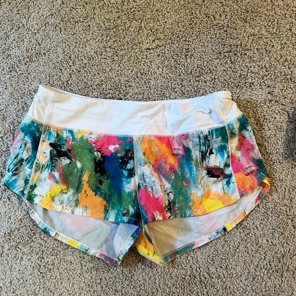 Lululemon speed shorts